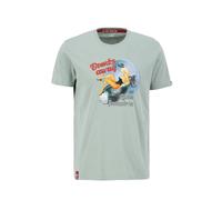 T-shirt Alpha Industries Nose Art Vert S