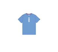 Alpha Industries Alpha Puff Print T-Shirt for Men Size 2XL - mediteranian blue