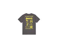 T-shirt Alpha Industries Return To Base Gris 3XL