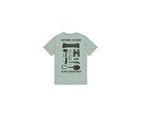 T-shirt Alpha Industries Return To Base Vert 2XL