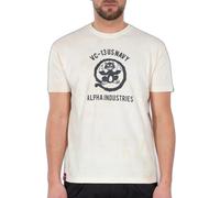 T-shirt Alpha Industries USN Cat Blanc L