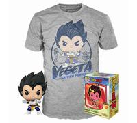 Funko Dragon Ball Z And Short Sleeve T-shirt Vegeta Grey L Kids