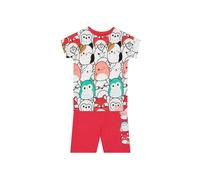 T-Shirt And Shorts Outfit Set Squishmallows Pink 8-9 Years