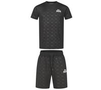 Lonsdale Prestwood Short Sleeve Set Black 3XL