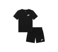 Nike Kids Club Lbr Knit Short Sleeve Set Black 6-7 Years Kids