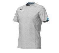 ARENA Men's Team Unisex Panel T-Shirt, Medium Grey Heather, L