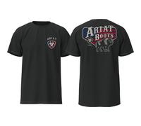 ARIAT American Bison Classic Fit T-Shirt - Charcoal Heather