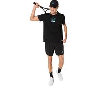 T-shirt Asics Court Core Graphic Noir S