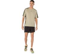 Asics Fujitrail Elite Short Sleeve T-shirt Beige M Men