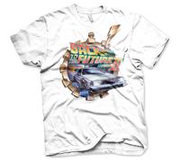 T-shirt Back To The Future Part II Vintage Delorean Time Machine Men