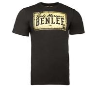 Ben Lee Men's Box Label Regular Fit Logo T-Shirt - Black, Medium