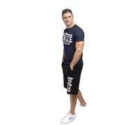 Benlee Rocky Marciano Men's Retro Logo Regular Fit T-Shirt - Dark Navy, Large