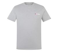 Berghaus T-Shirt Class Logo Tee, Men's 100% Cotton Non-Technical Grey Marl XL