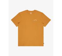 BILLABONG Short Sleeve T-Shirt Arch Crew SS Mens Yellow
