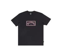 Billabong Arch Frame Short Sleeve T-Shirt Black Pink - XL
