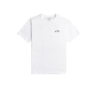 Billabong Arch Wave Short Sleeve T-Shirt White Black - M