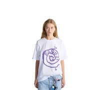 T-shirt Bisous Skateboards Spiral Blanc XL