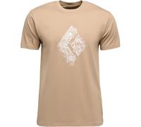 BLACK DIAMOND Engineered Diamond Ss Tee - Men - Beige - size S- model 2025 S