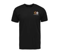 Black Diamond Faded Short Sleeve T-shirt Black S Men