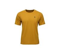 Black Diamond Distance Tech Short Sleeve T-shirt Yellow L Men