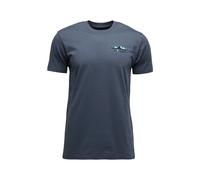 Black Diamond - Mountainscape S/S Tee - T-shirt size M, blue