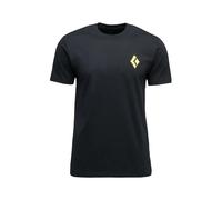 Black Diamond Shredded Short Sleeve T-shirt Black XL Men