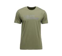 Black Diamond Mini Stacked Short Sleeve T-Shirt Forest Green - XL