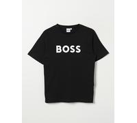 Boss J25p24 Short Sleeve T-shirt Black 4 Years Boys,Girls