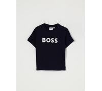 Boss Kids Large Logo T-shirt Short Sleeve Regular Fit Crew Neck Lifestyle Cotton