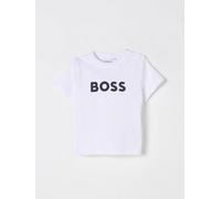 Boss J05p12 Short Sleeve T-shirt White 24 Months Boys,Girls