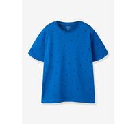T-shirt boxy fit with all-over print in cotton NAME IT for boy royal blue