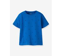 T-shirt boxy fit with all-over print in cotton NAME IT for boy royal blue