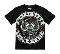 Brandit Motörhead Rock Röll T-Shirt Mens Rock Metal Casual Summer Black