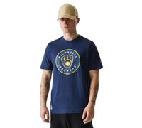 T-shirt Brewers Nos MLB Regular Bleu M