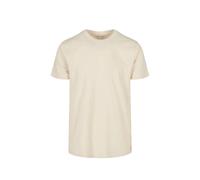 Build Your Brand T-Shirt Men's Basic Round Neck, Sand, XS