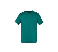 Build your Brand Men's Basic Round Neck T-Shirt, Green, M