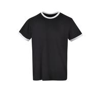 T-shirt Build Your Brand Ringer Noir 3XL
