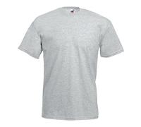 T-shirt by Fruit of the Loom - Grey - Large