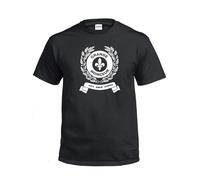 T Shirt Certified Aromatherapist 100%180Gsm Crew Neck Tee with Laurel Wreath & Essential Oil Bottle Graphic Multicolor
