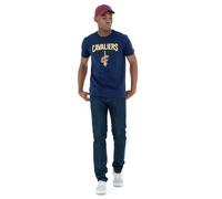 New Era Nba Regular Celvand Cavaliers Short Sleeve T-shirt Blue S Men