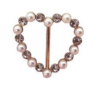 T Shirt Clip Clothing Corner Knotted Button Pearl Rhinestone Star Circle Buckle Shirt Round Shirt Silk Scarf Clip Clear For Women, one size, As described