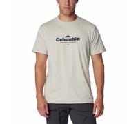 T-shirt Columbia Kwick Hike Graphic SS (Dark Stone Heather, Elevated High) Man