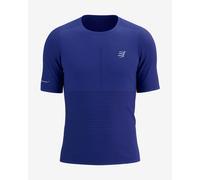Compressport - Pro Racing S/S T-Shirt - Running shirt size L, blue