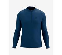 T-shirt Compressport Trail Half Zip long sleeve dark blue - S
