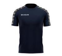 T-shirt cotton band child Givova Bleu XS