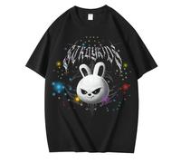 T-Shirt Cotton Blouse Unisex Skzoo SKZ Karma Tshirt Bang Chan Chanbin Lee Know Hyunjin Han Felix Seungmin I.N Fans Round Neck Looser Short Sleeve Top