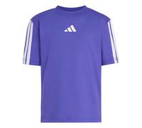 T-shirt cotton child adidas Essentials 3-Stripes Violet 6/7 ans