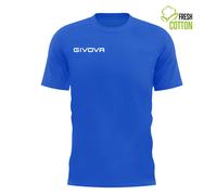 T-shirt cotton child Givova Fresh Bleu XS
