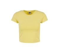 T-shirt court stretch jersey woman Urban Classics Yellow 3XL