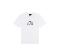 Daily Paper T shirt DIAS STACKED SS T-SHIRT in White EU M